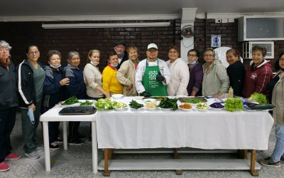 Las cocineras ‘doradas’ del barrio Bravo Páez