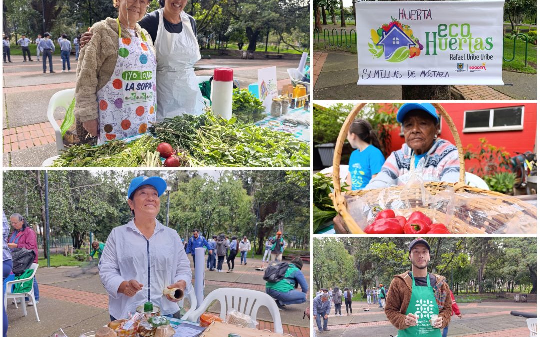 Una feria agroecológica en el pulmón verde del sur de Bogotá