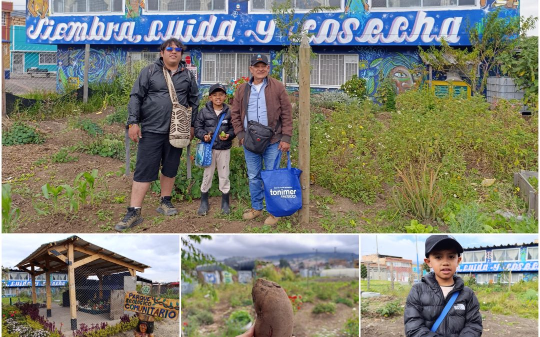 Siembra, cuida y cosecha: un parque ecológico comunitario con espíritu muisca